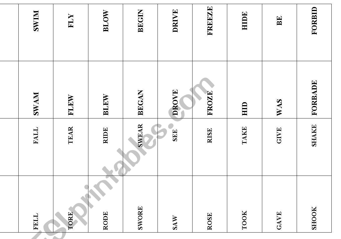 Find a pair worksheet