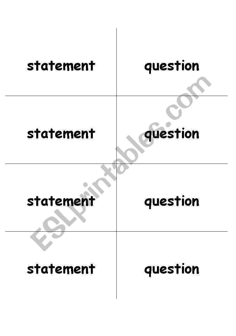 Sentence Making Cards worksheet