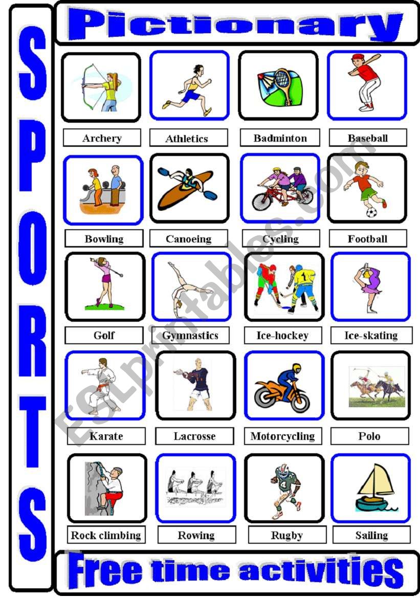 Sports_pictionary_1 ( coloured and black & white versions). 
