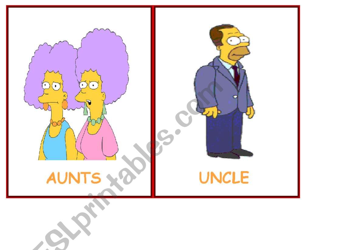 LisaÂ´s family worksheet