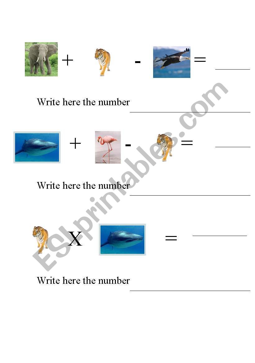 do the math worksheet