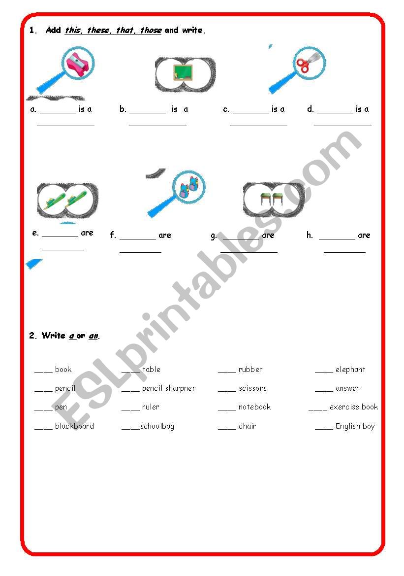 Test 1 - Part II worksheet