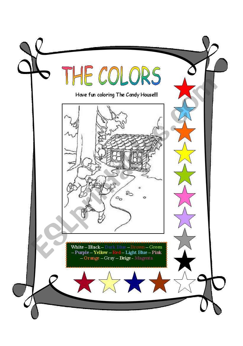 The Colors worksheet