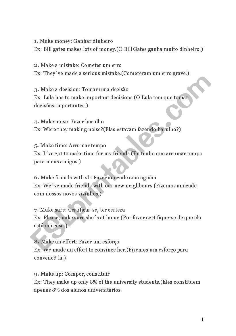 links  worksheet