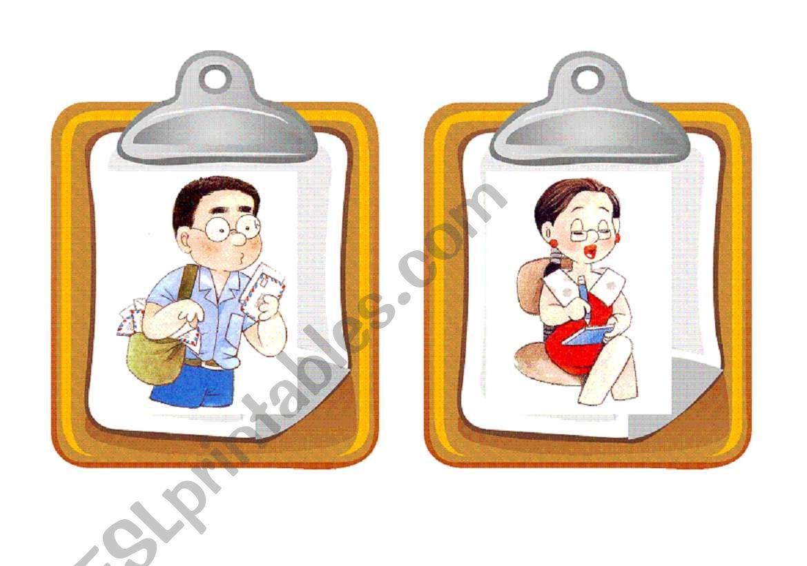 JobsÂ´ flashcards 2 worksheet