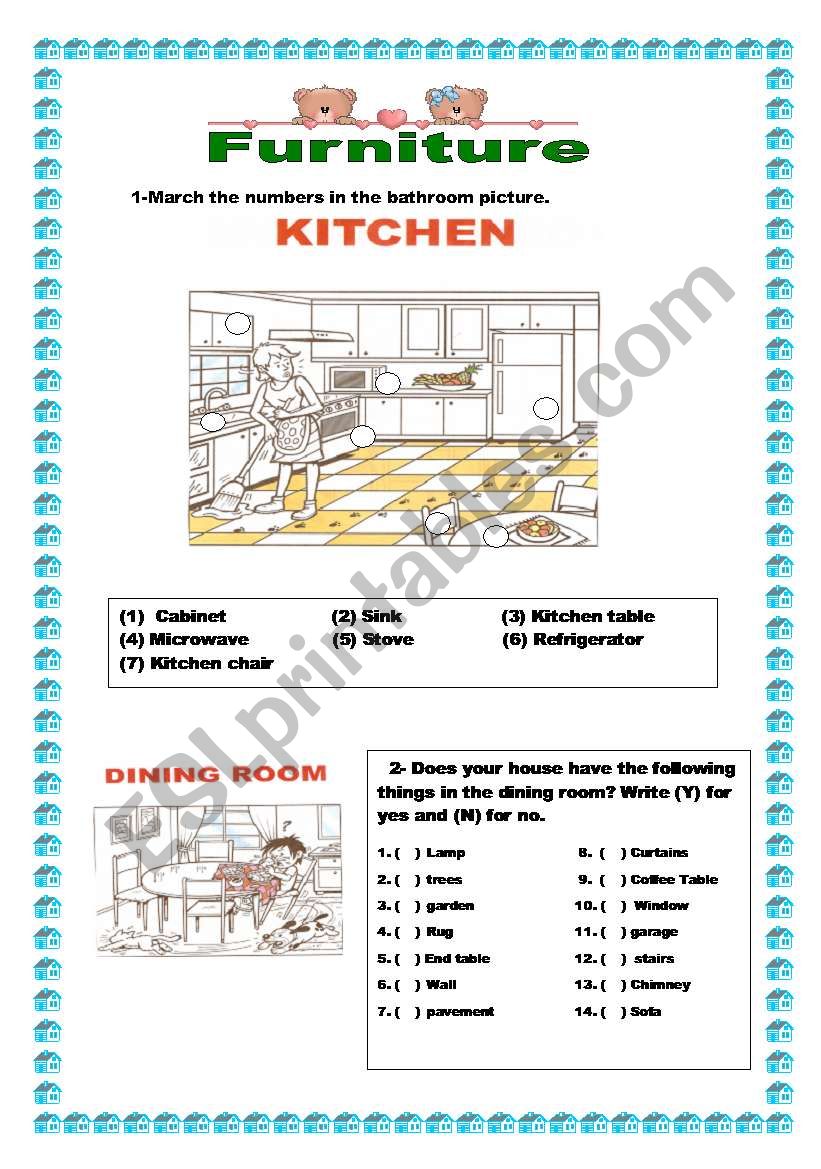 Furniture - kitchen-dining room