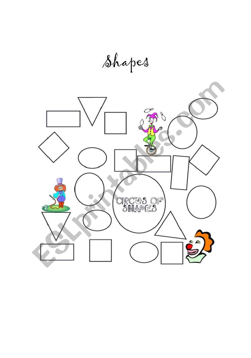 Shapes worksheet