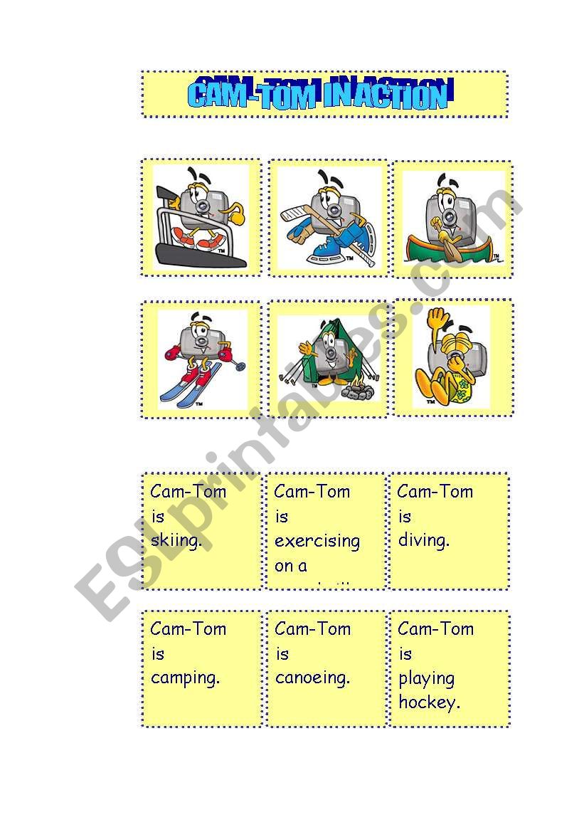 CAM-TOM IN ACTION SET 3 worksheet