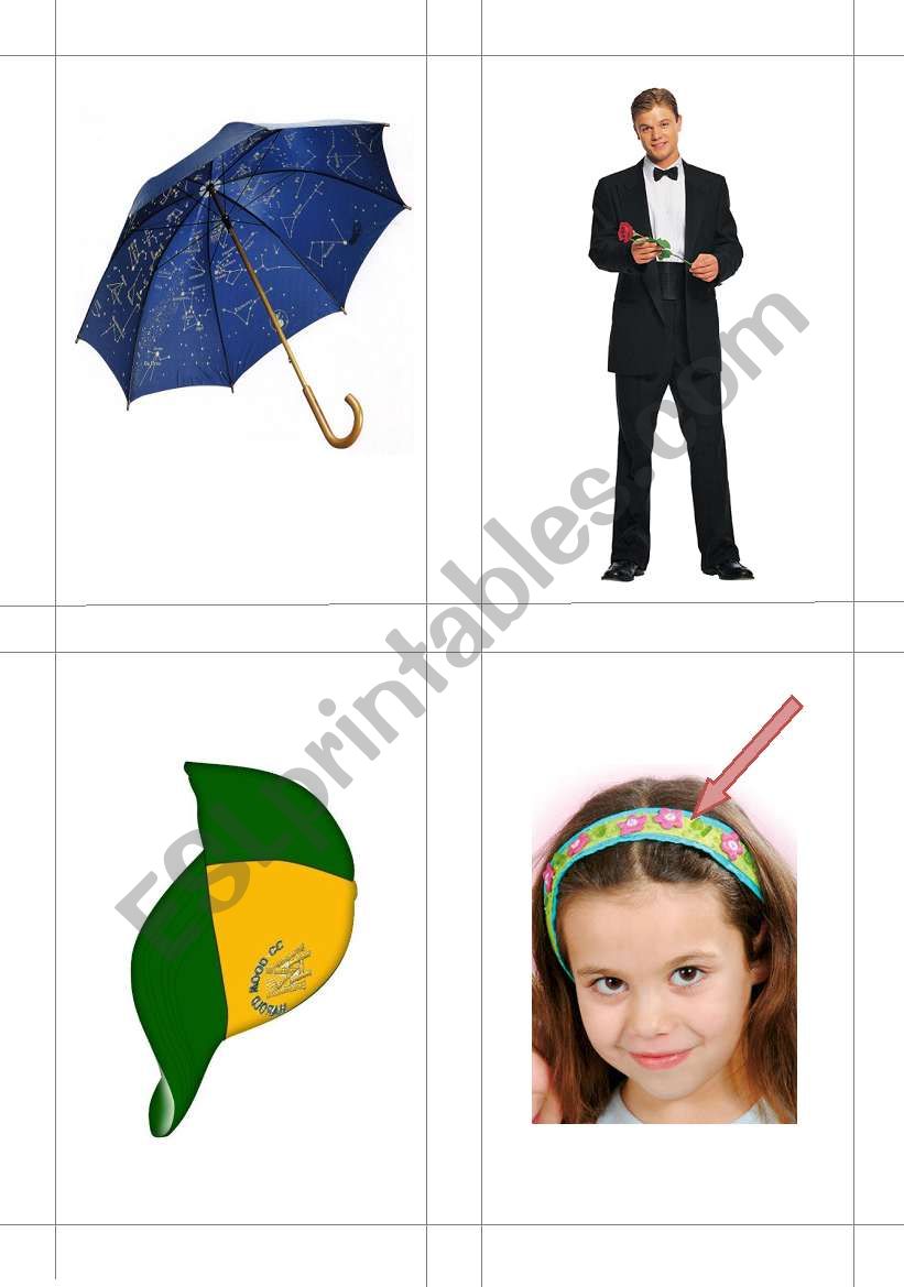 Clothing & Accessories 1 worksheet