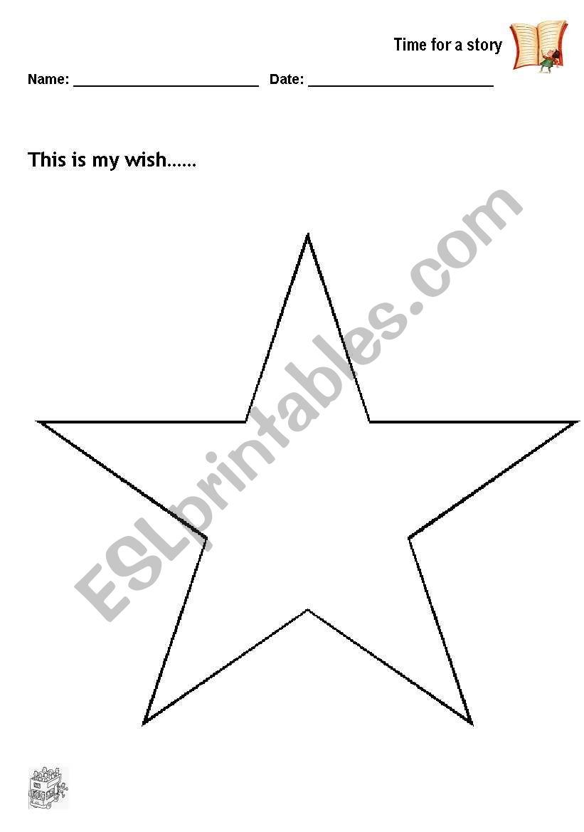 This is my wish worksheet