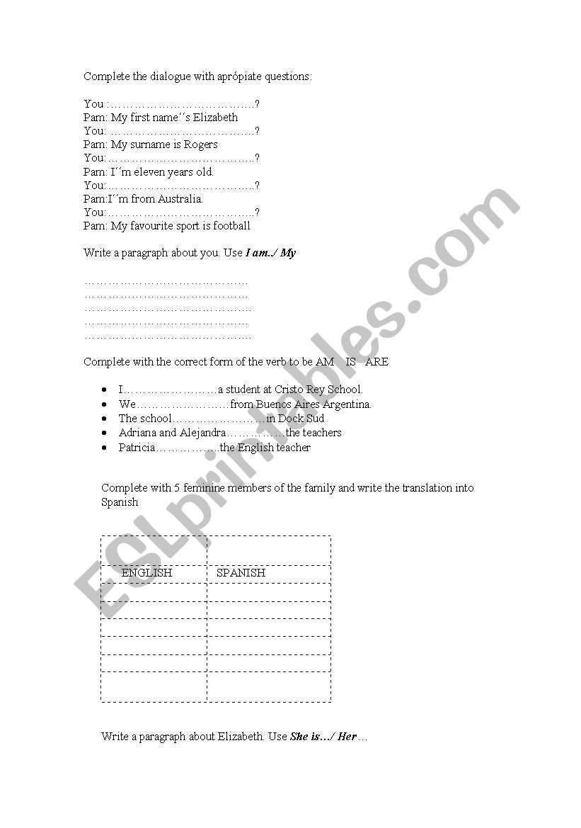 happy street 2 worksheet