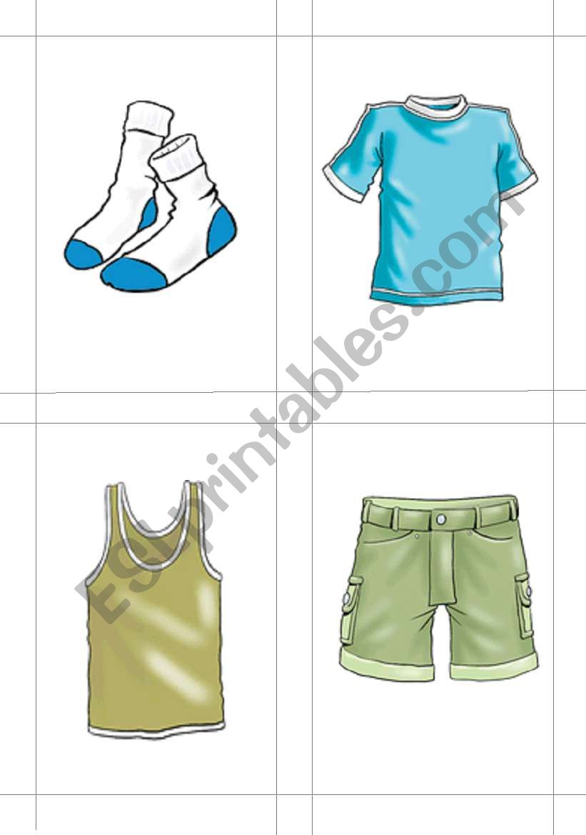 Clothing and Accessories 4 worksheet