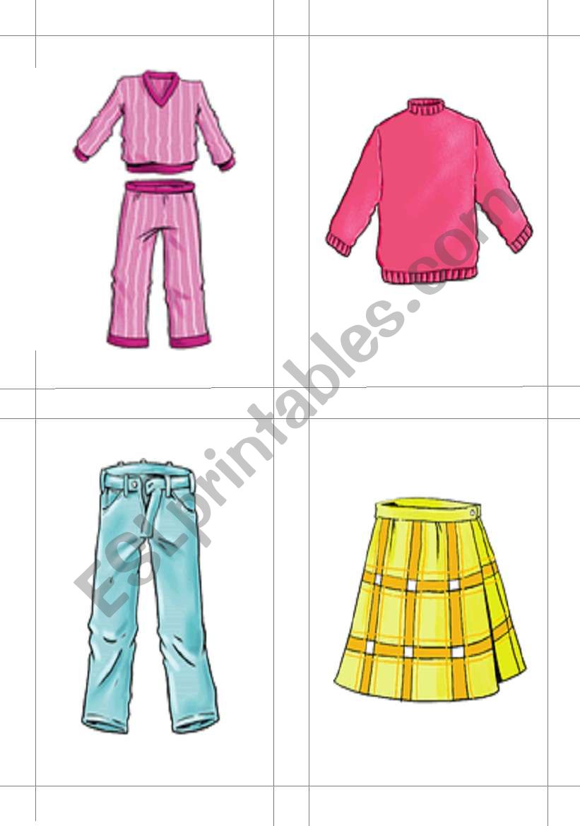Clothing and Accessories 5 worksheet