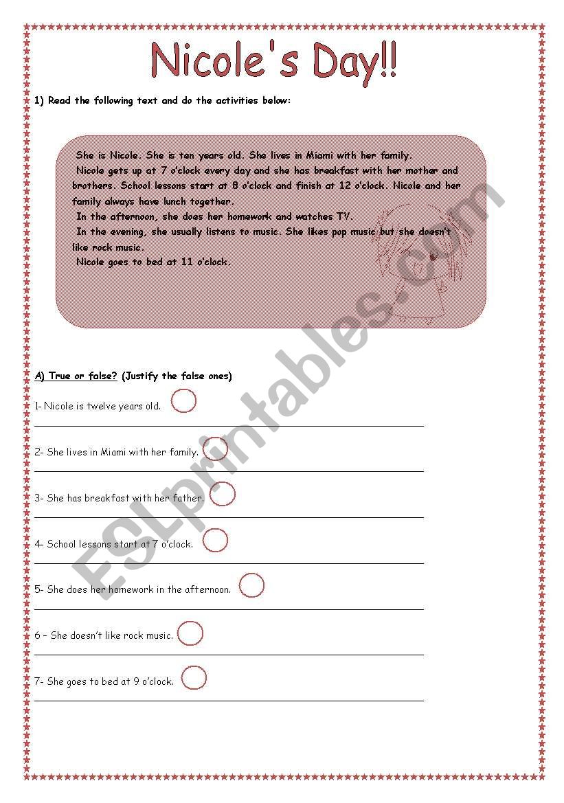 Nicoles Dau worksheet