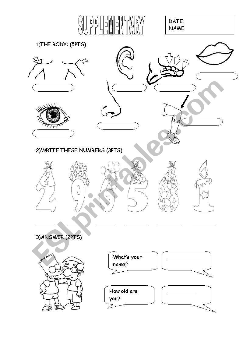 suplementary for 3rd/4th graders