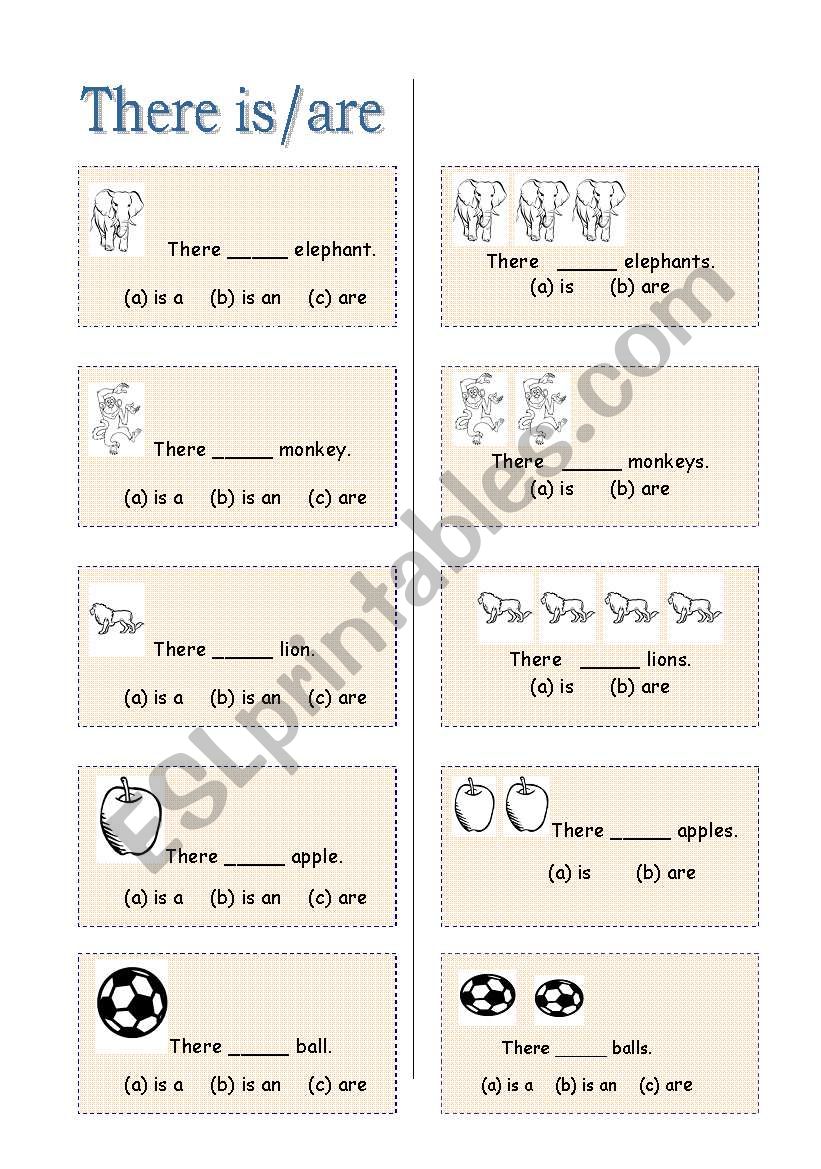 Card Game worksheet