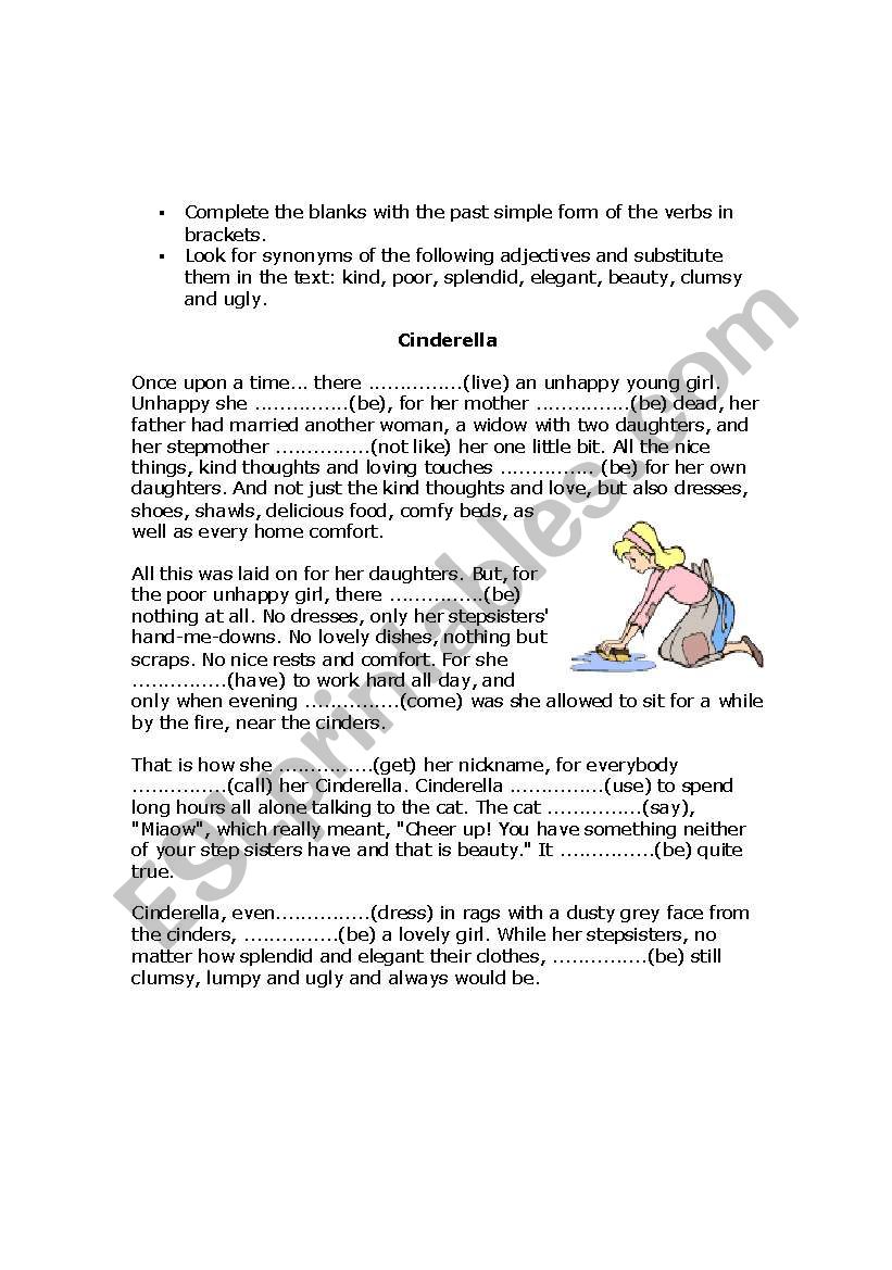 Irregular verbs worksheet