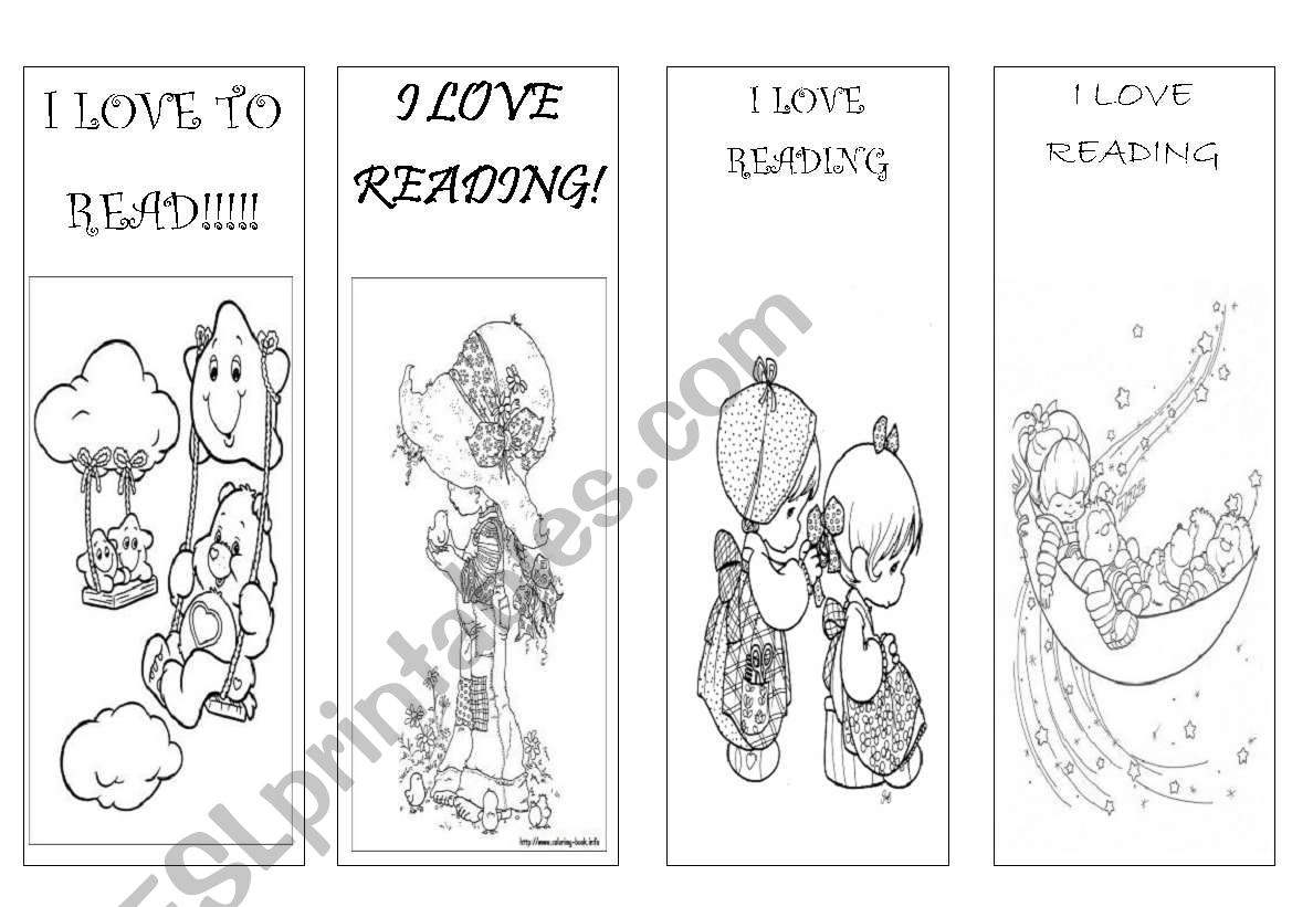 BOOKMARK worksheet