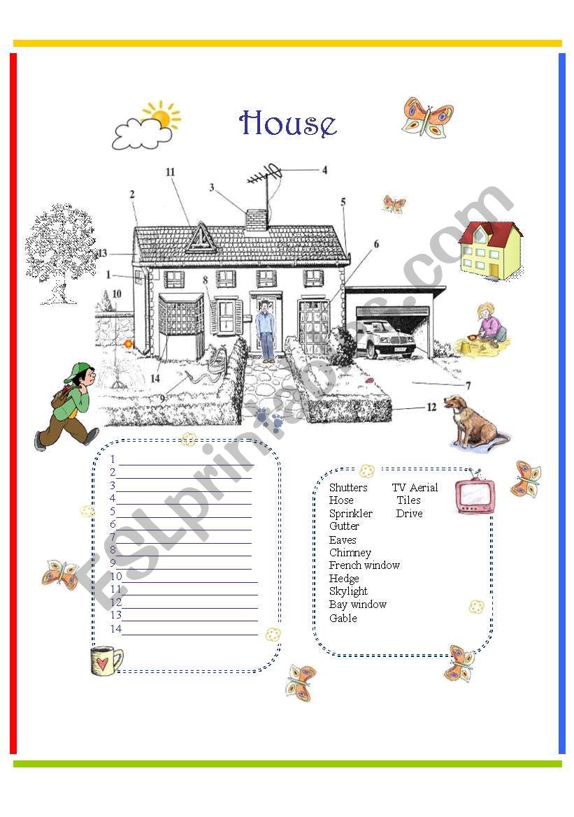 House worksheet