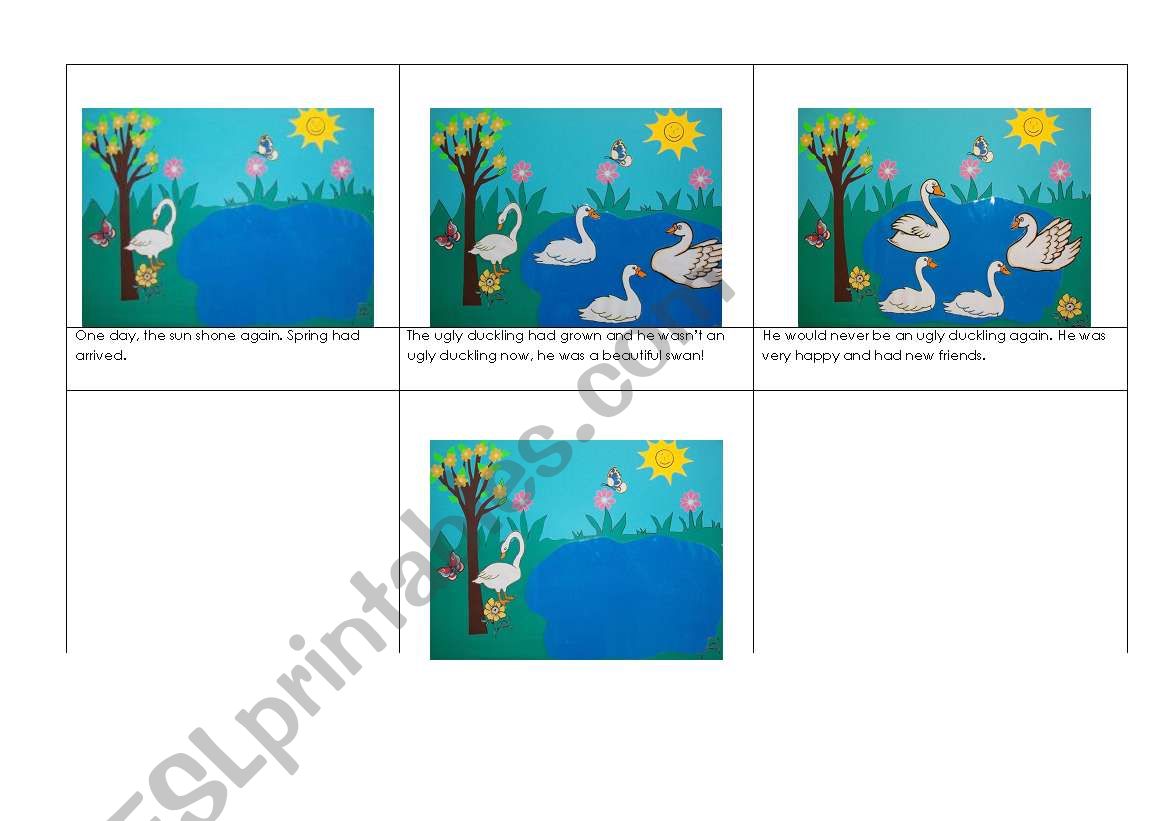 The ugly duckling (3/3) worksheet