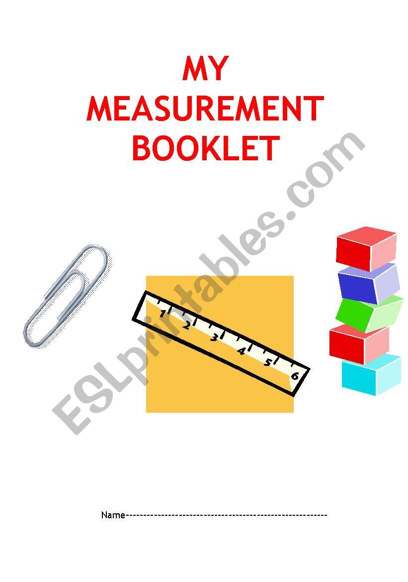 measurement booklet year two worksheet