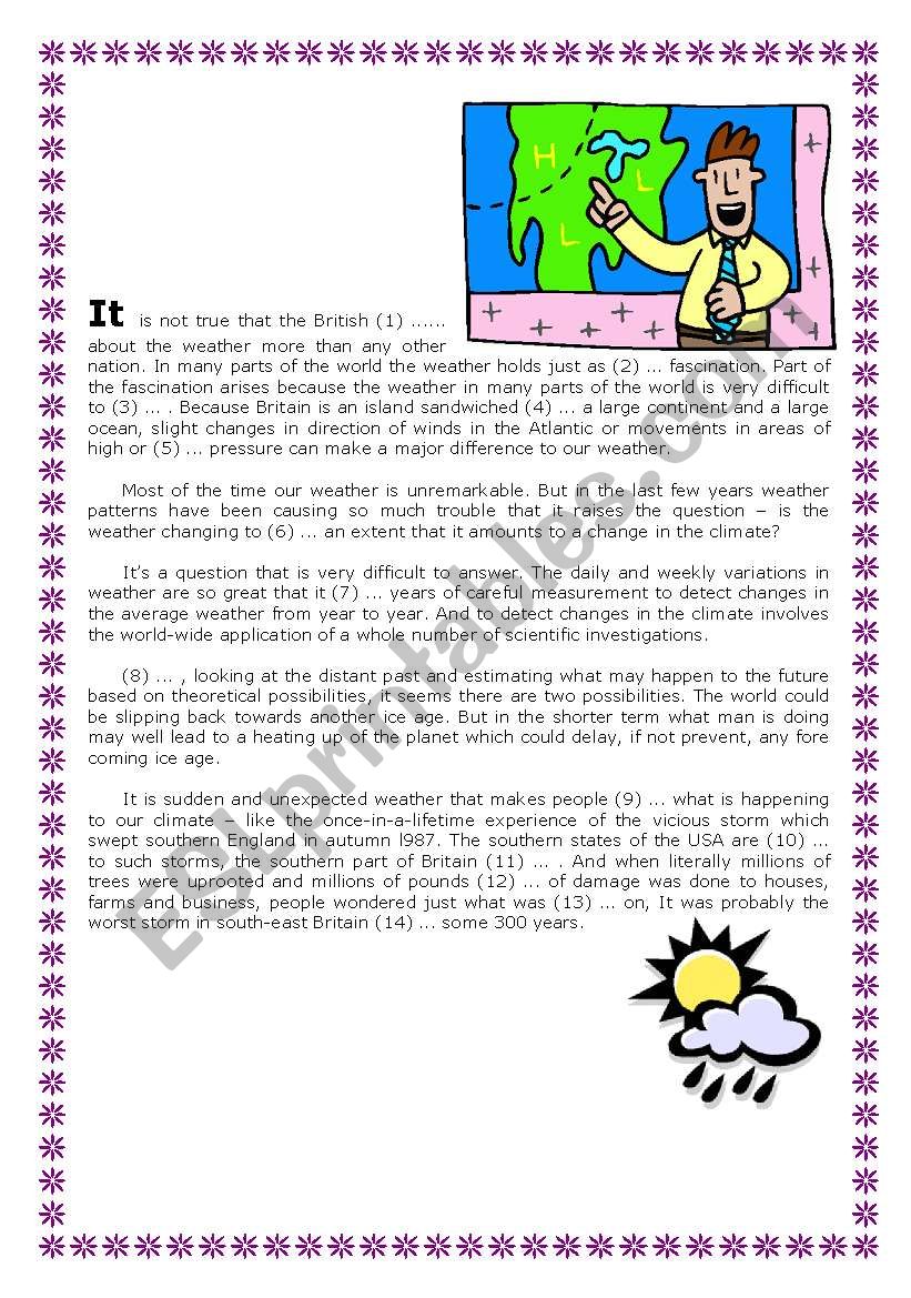 Use of English worksheet