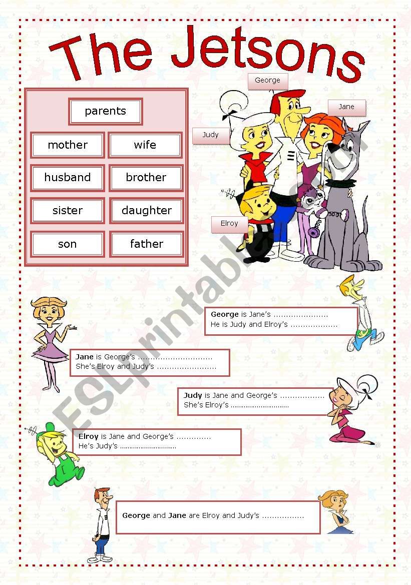 The Jetsons  worksheet