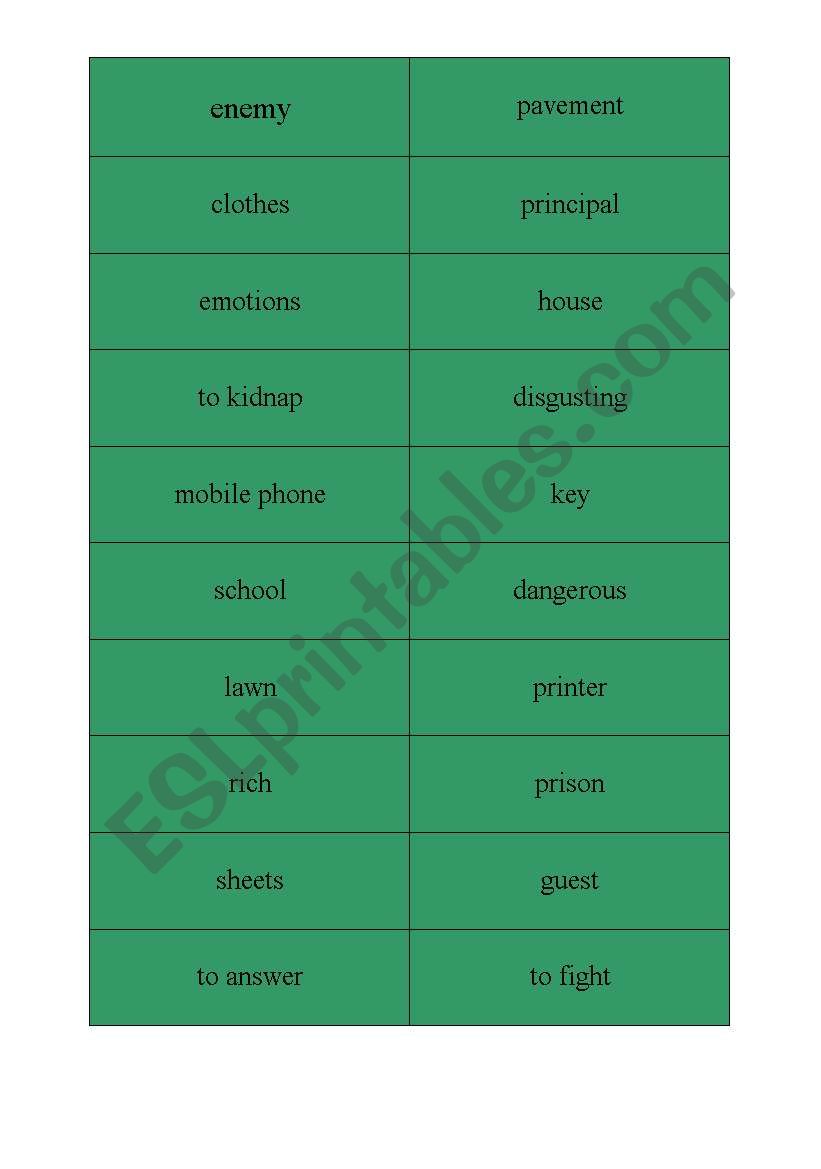 explain the word worksheet