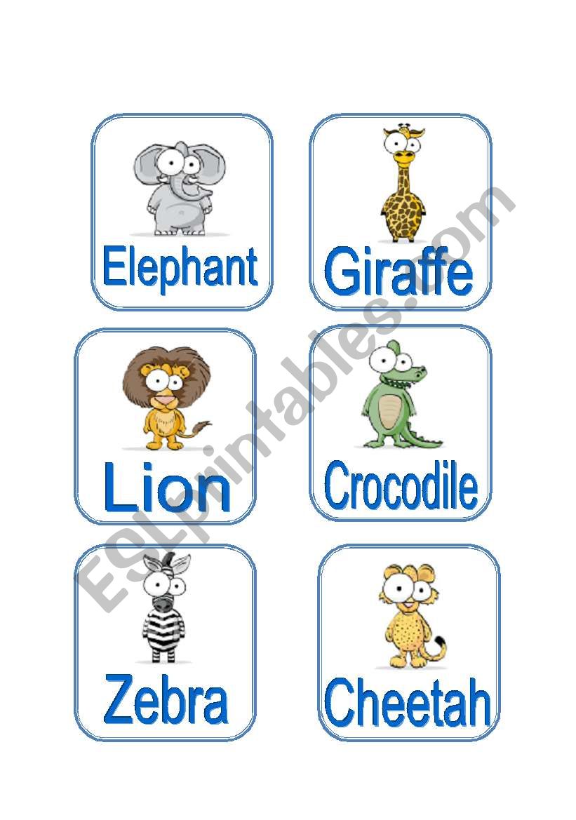 Animals (3/3) worksheet