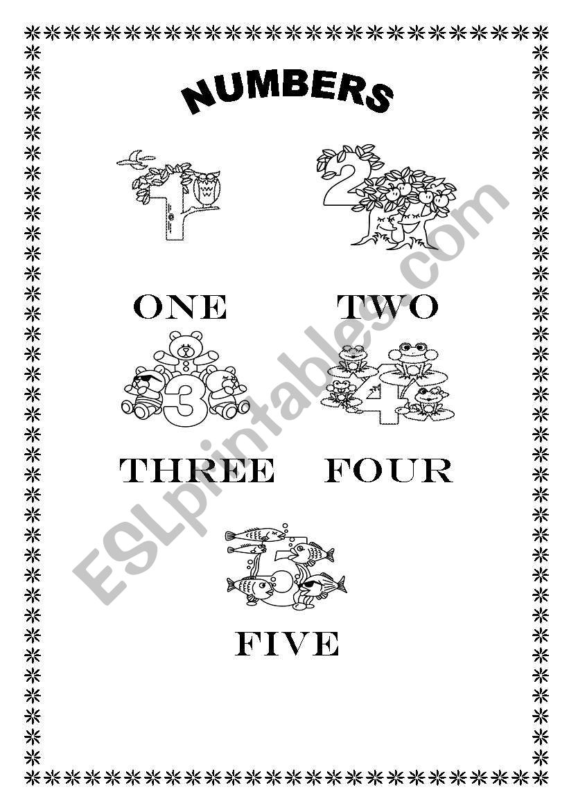 Numbers worksheet