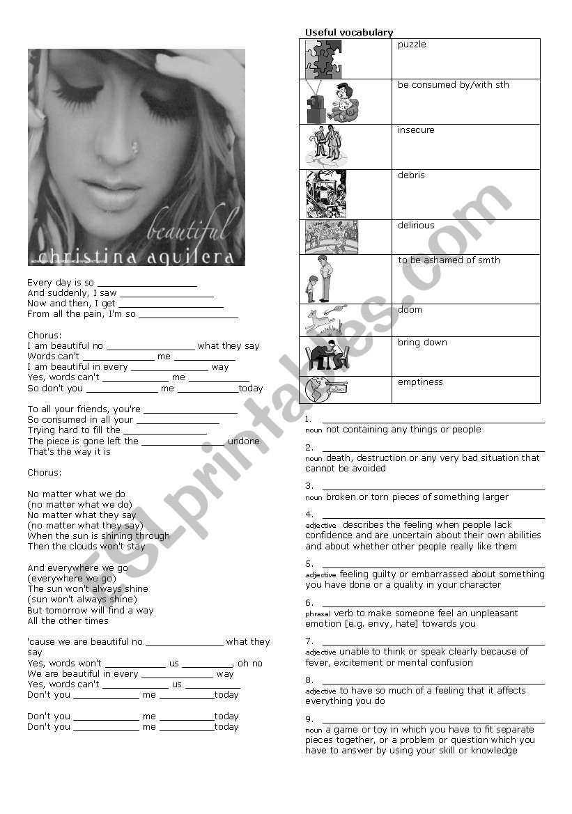 Christina Aguilera Â´BeautifulÂ´