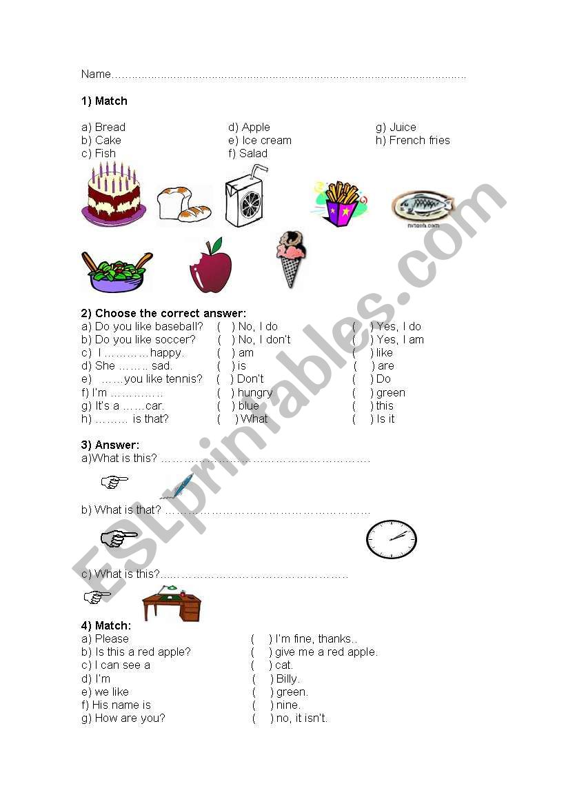 to be or present simple  worksheet