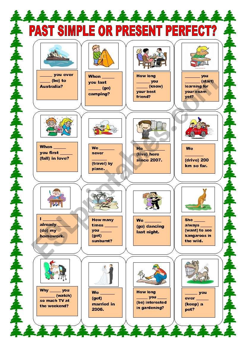 Simple Past or Present Perfect?