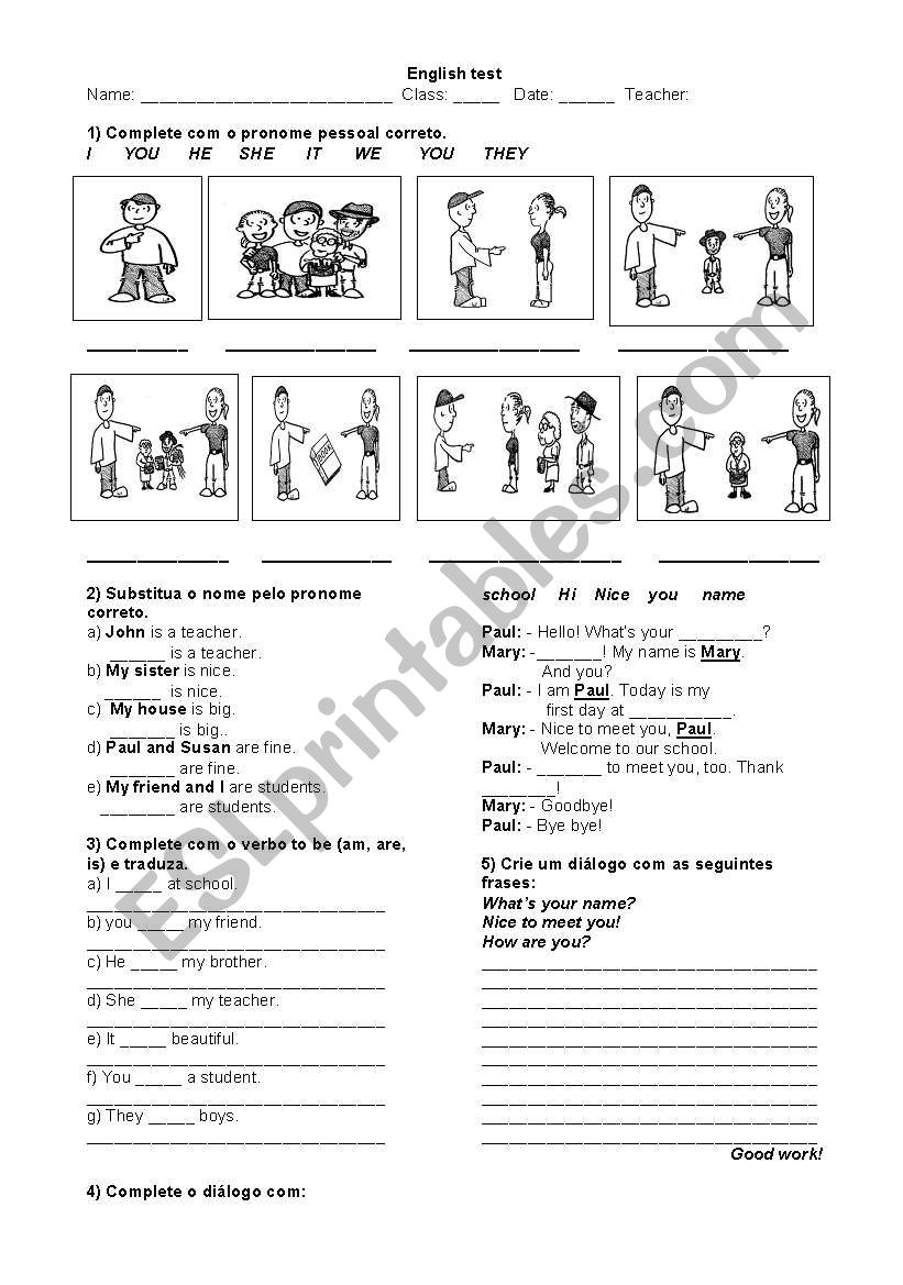 to be exercises worksheet