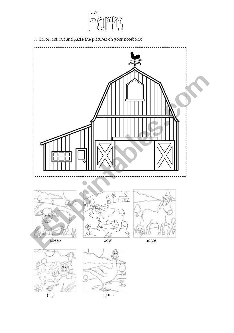 farm worksheet