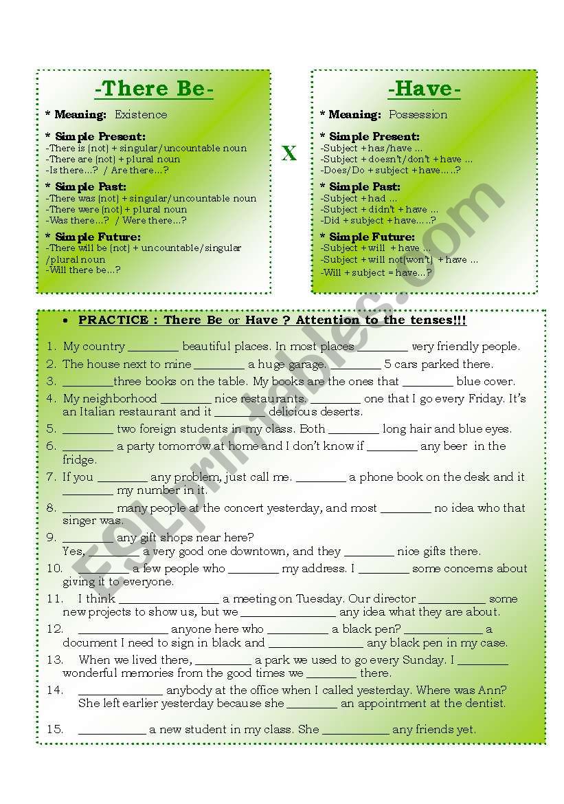 there-be-existence-x-have-possession-esl-worksheet-by-deinha