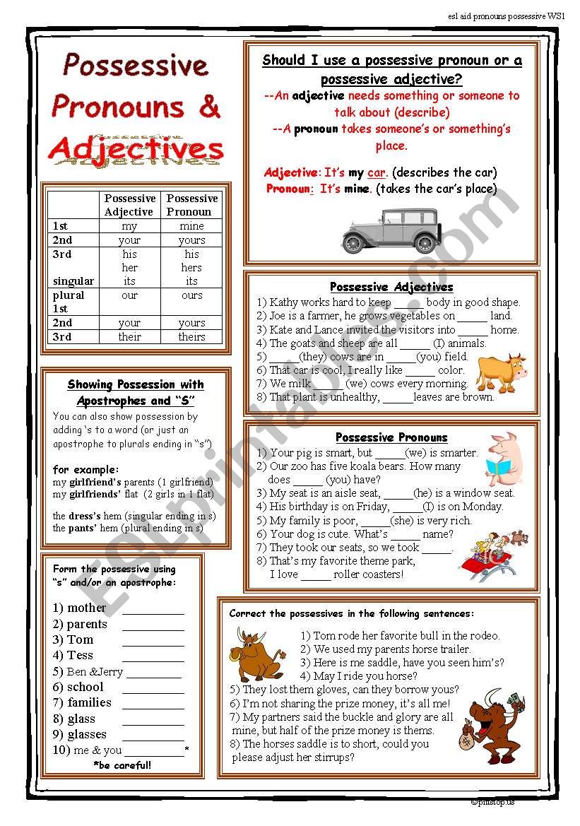 possessives-pronouns-adjectives-apostrophe-s-esl-worksheet-by-douglas