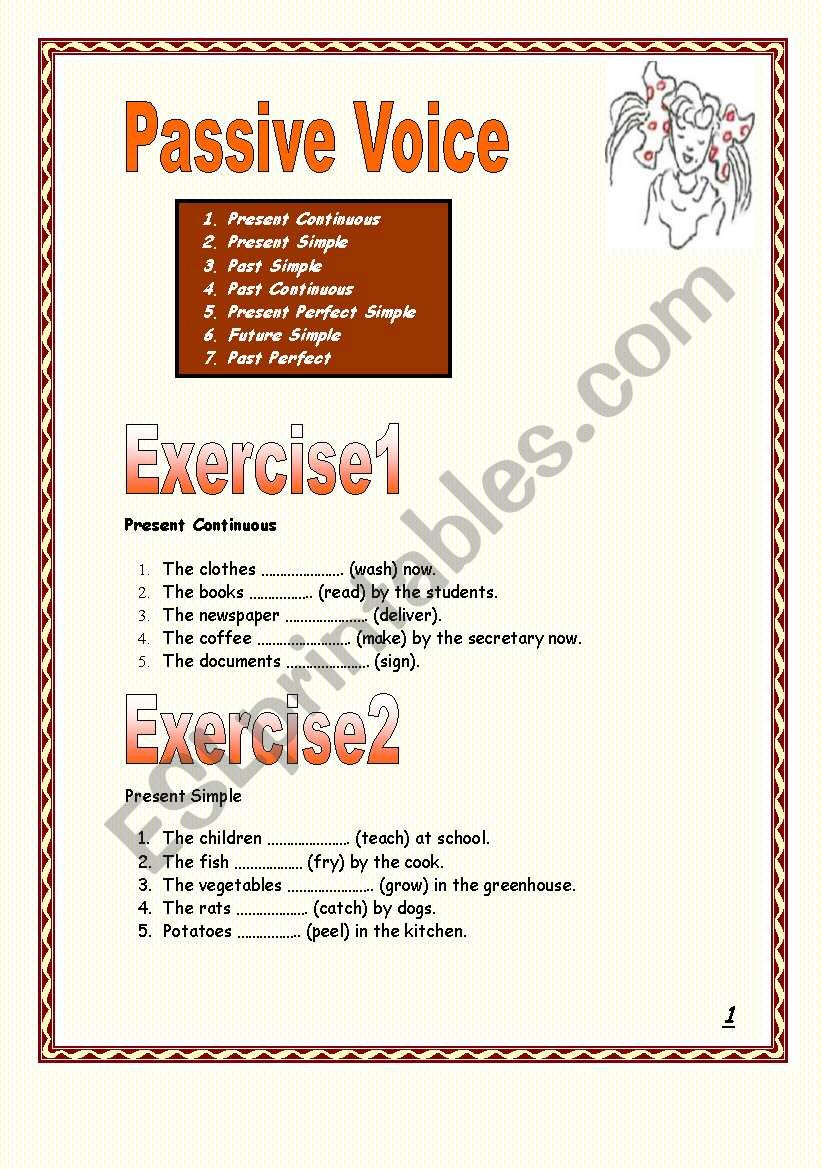 61 Sentences To Practice Passive voice in very simple way. 