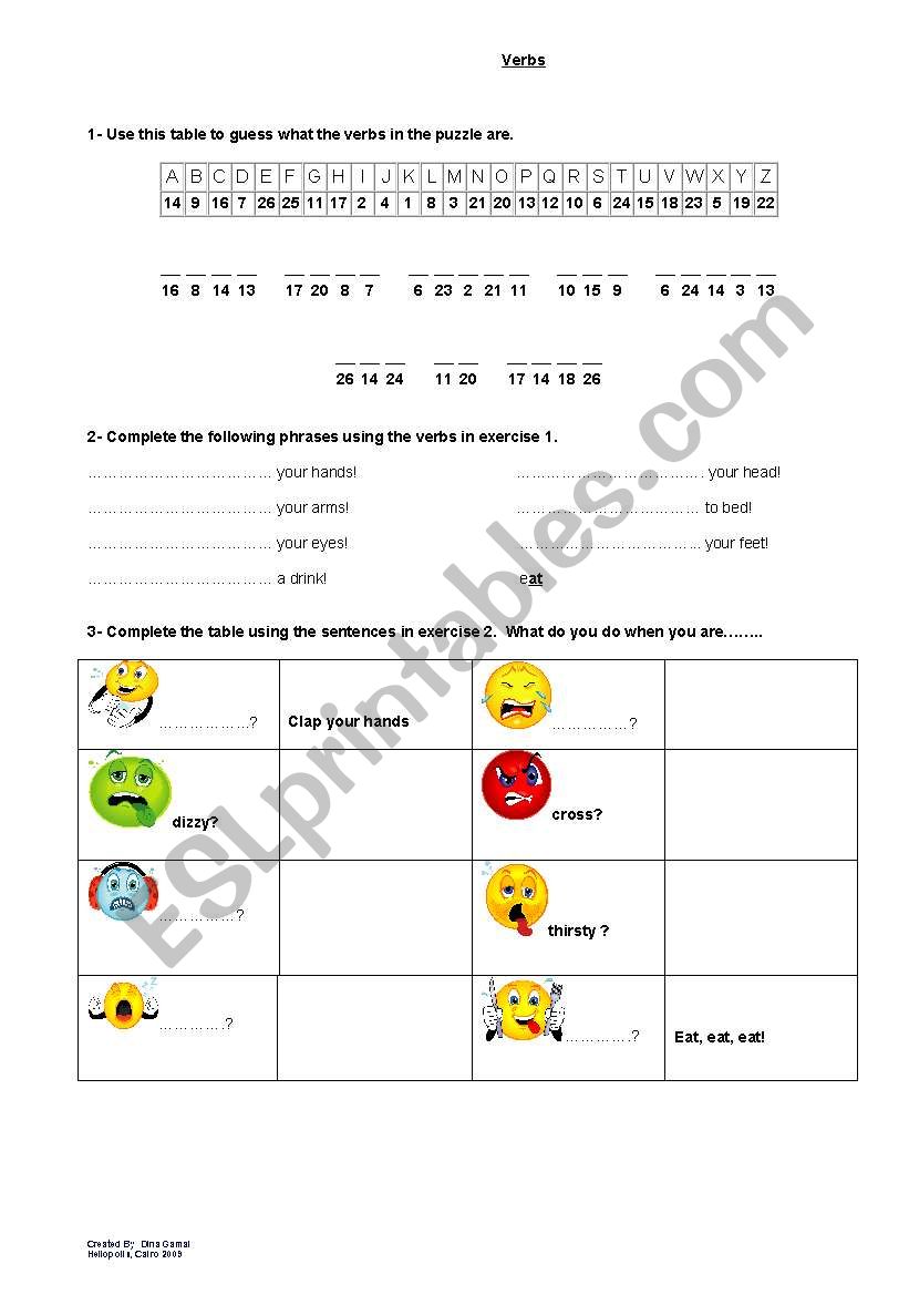 english-worksheets-verbs-feelings