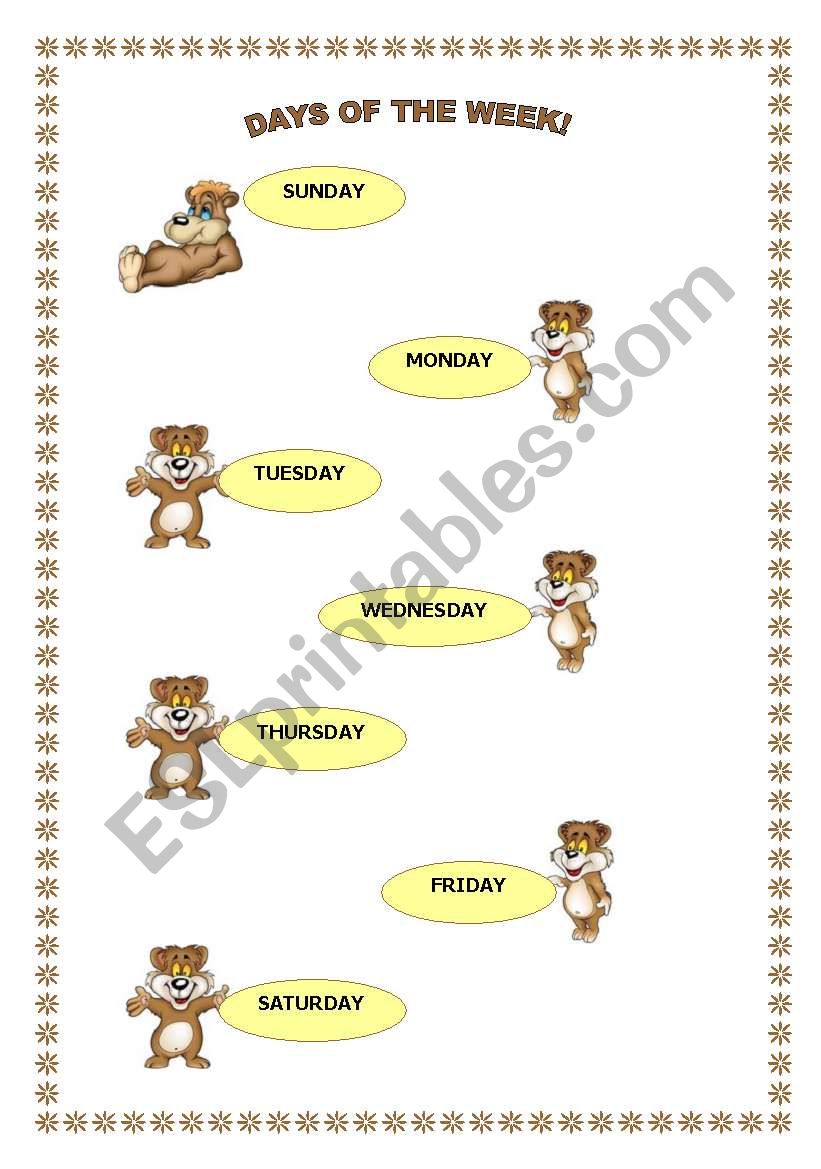 english-worksheets-days-of-the-week