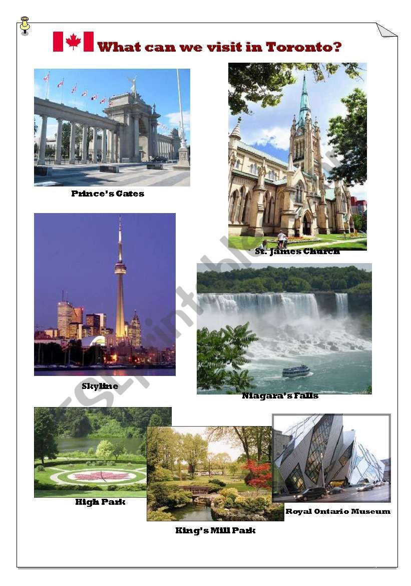 What can we visit in Toronto (1)