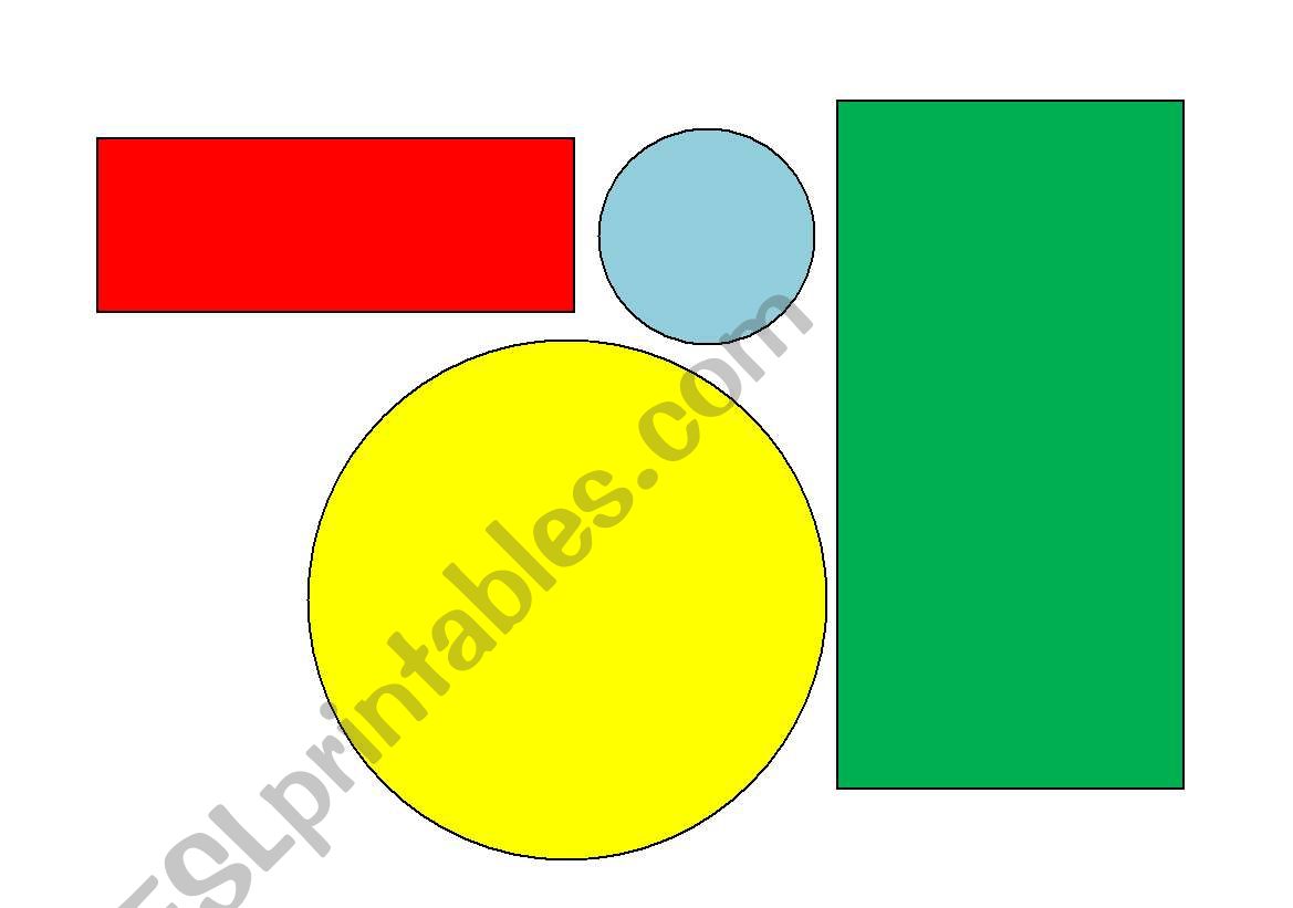 shapes for numeracy shape exercises