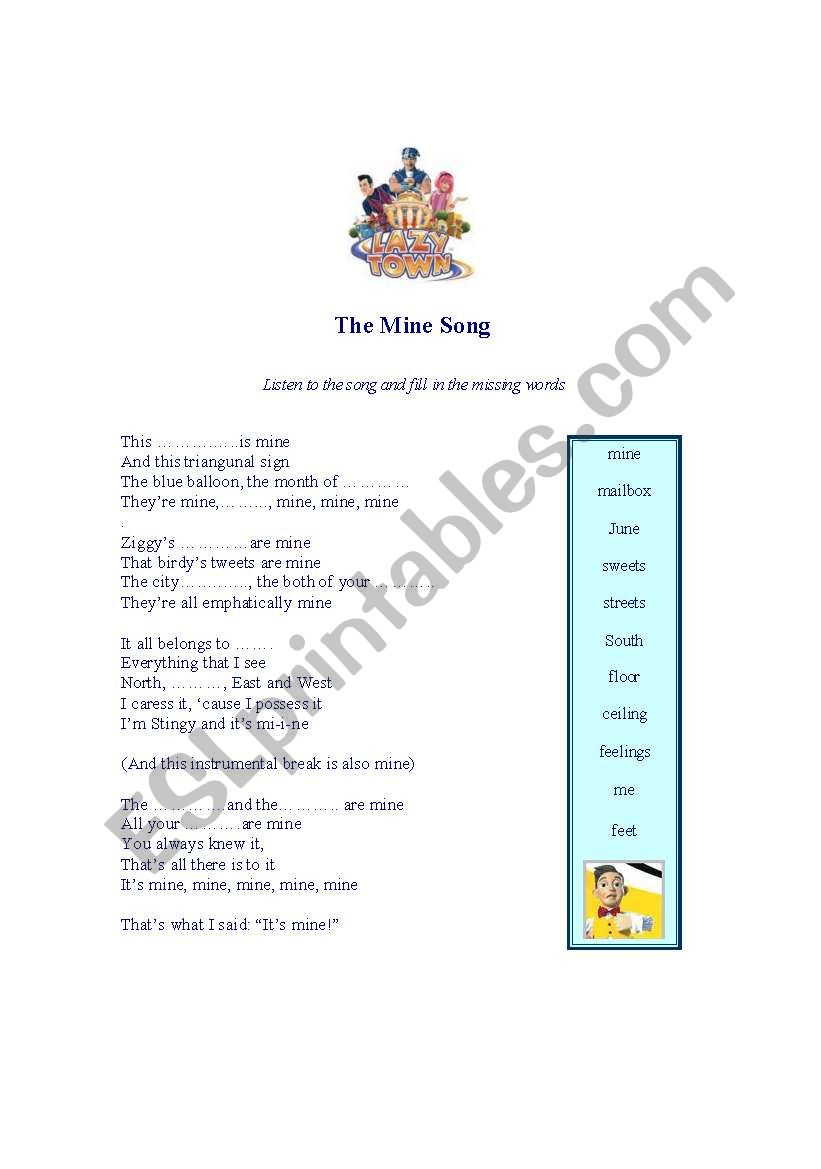 Stingys song 
