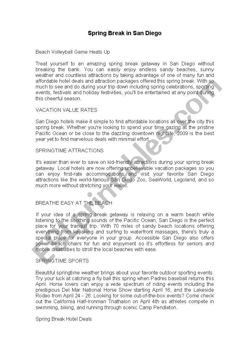 TBL worksheet