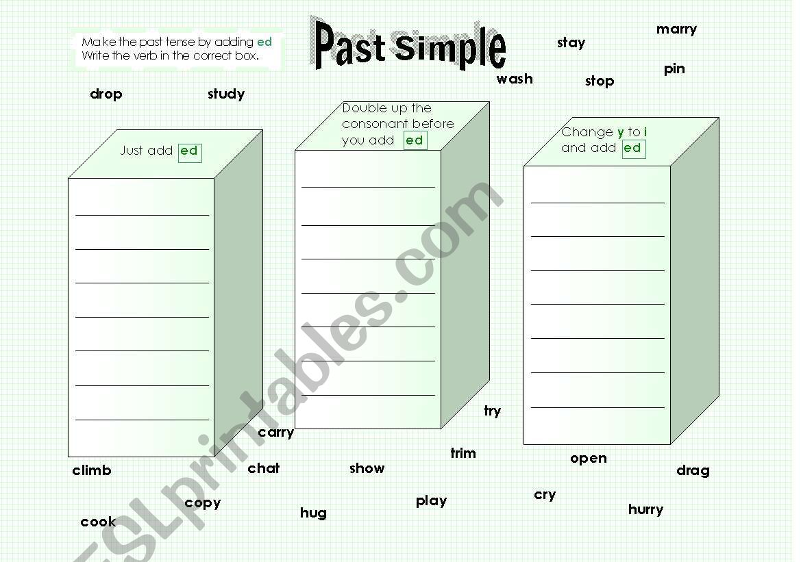 Past Simple worksheet