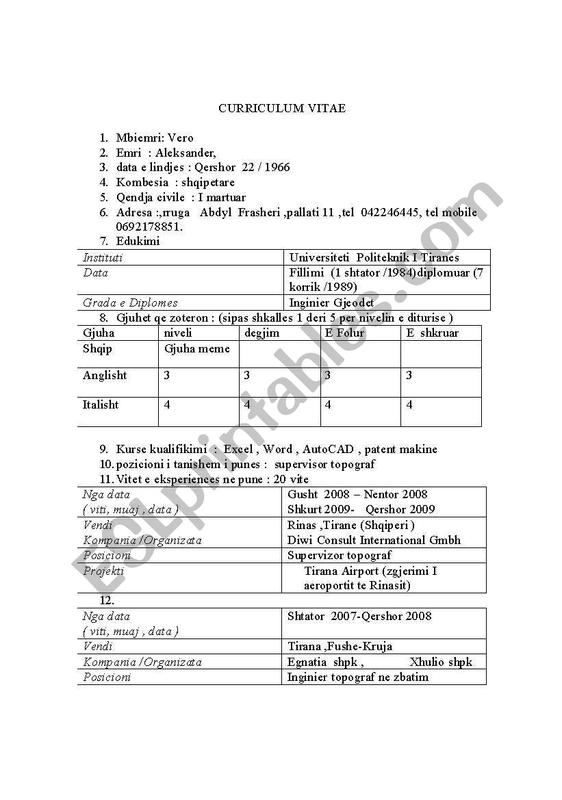 feelings worksheet