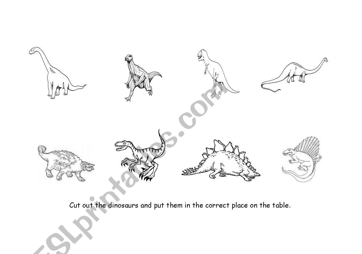 Carnivore and Herbivore Dinosaur Pictures