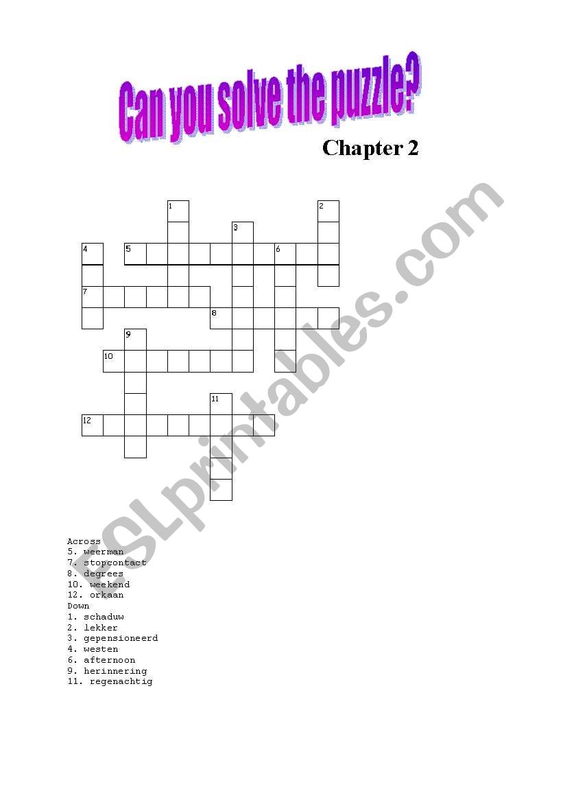 Puzzle chapter 2 Stepping Stones