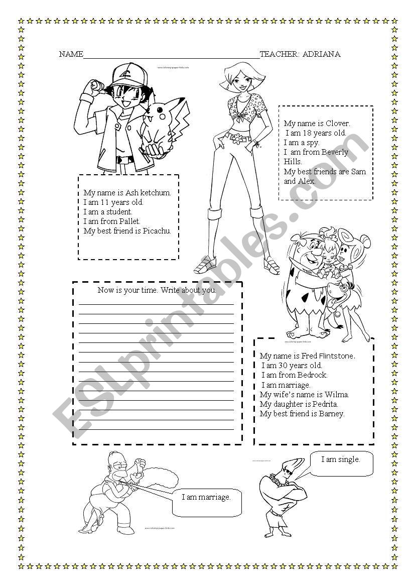 basic information worksheet