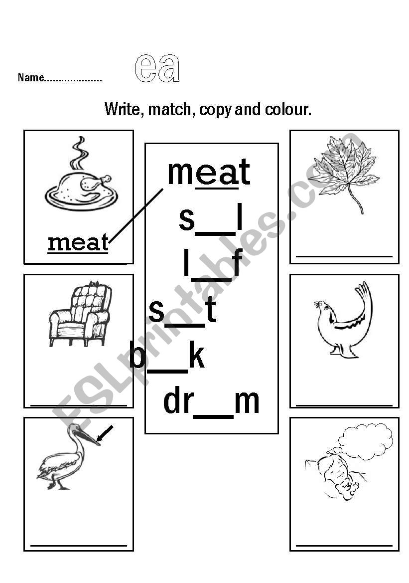 Phonics Worksheets worksheet